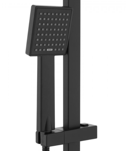 Душевая система Yoka GOBA 30 BLACK черный с термостатом