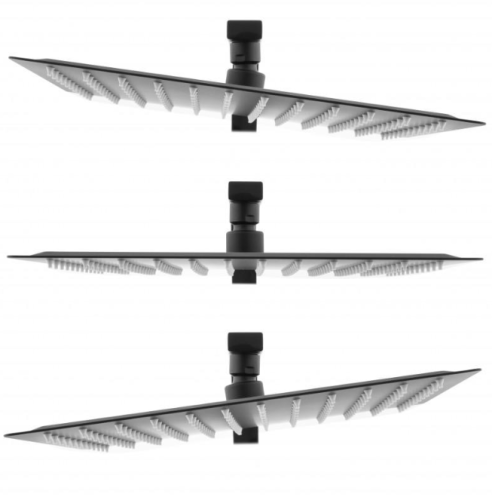 Душевая система Yoka GOBA 30 BLACK черный с термостатом