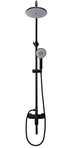 Душевая система REA VERSO BLACK с изливом