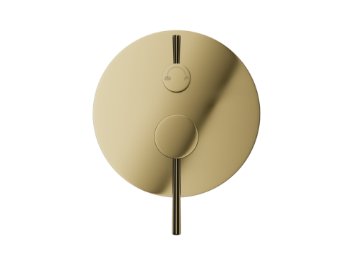 Душевая система скрытого монтажа Corsan LUGO GOLD + BOX золото