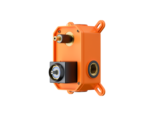 Душевая система скрытого монтажа Corsan LUGO GOLD + BOX золото