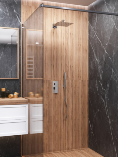 Душевая система скрытого монтажа Corsan ADOUR CHROM + BOX хром