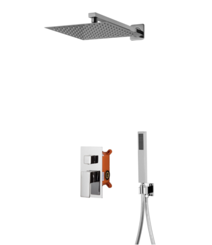 Душевая система скрытого монтажа Corsan ADOUR CHROM + BOX хром