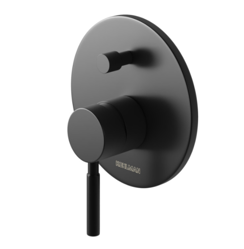 Душевая система KOHLMAN ROXIN BLACK + BOX скрытого монтажа