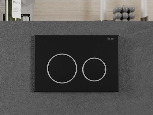 Кнопка змиву для встановлення MEXEN FENIX 07 XS BLACK