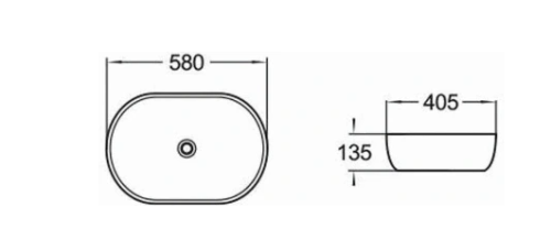 Умывальник (раковина) MEXEN AGOTA BLUE