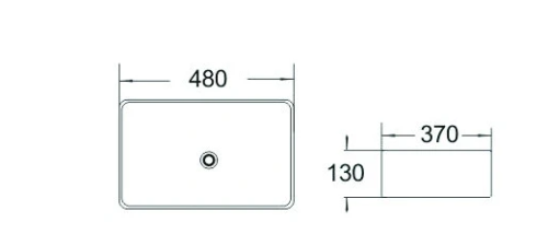 Умивальник (раковина) MEXEN CATIA VIOLET GOLD
