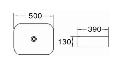 Умивальник (раковина) MEXEN CARLA MARBLE MATT