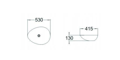 Умывальник (раковина) MEXEN LORENA WHITE