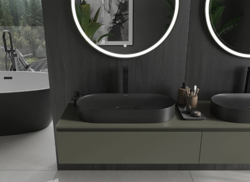 Умывальник (раковина) MEXEN SOFIA BLACK MATT