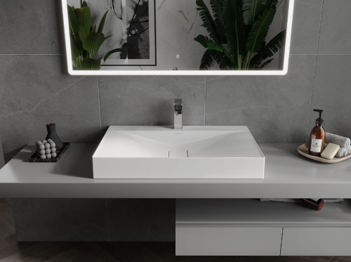 Умывальник (раковина) MEXEN POLI WHITE 80 1/O