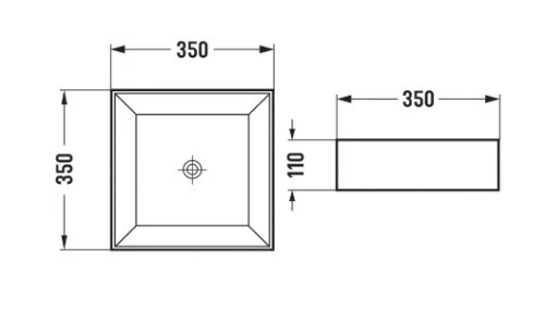 Умивальник (раковина) MEXEN GOYA WHITE