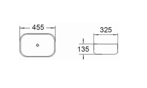 Умивальник (раковина) MEXEN RITA GREY MATT
