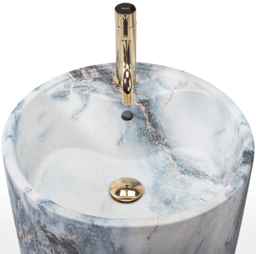 Умывальник (раковина) REA ANYA GRANIT MATT напольный