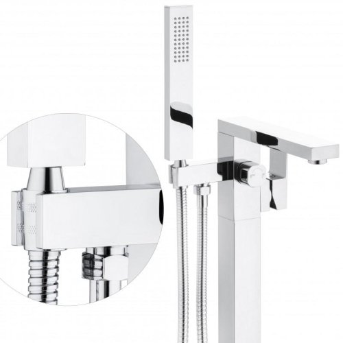 Смеситель для ванны Yoka GAPPO 98 CHROM хром напольный