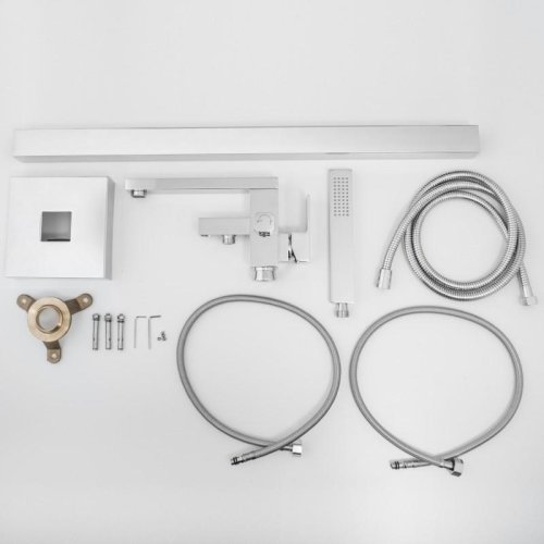 Смеситель для ванны Yoka GAPPO 98 CHROM хром напольный