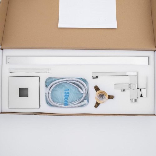 Смеситель для ванны Yoka GAPPO 98 CHROM хром напольный