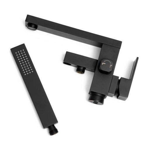 Смеситель для ванны Yoka GAPPO 98 BLACK MATT черный напольный