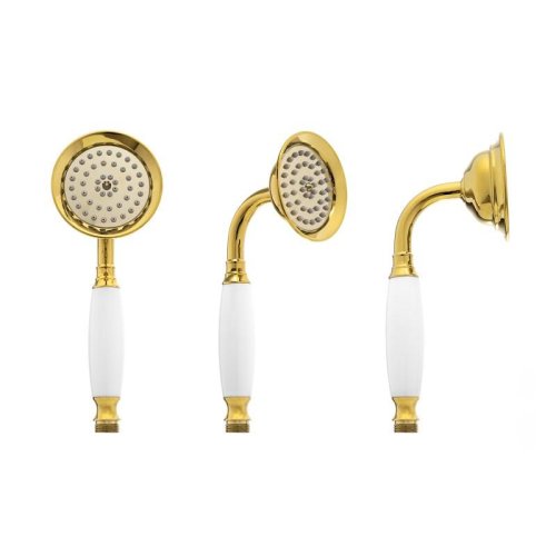 Змішувач для ванни Yoka VIENNA GOLD золотий підлоговий