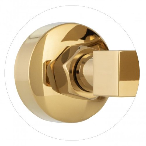 Смеситель для ванны и душа Yoka TALEA GOLD золотой настенный