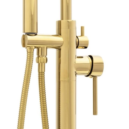 Змішувач для ванни Yoka MONTE GOLD золотий підлоговий