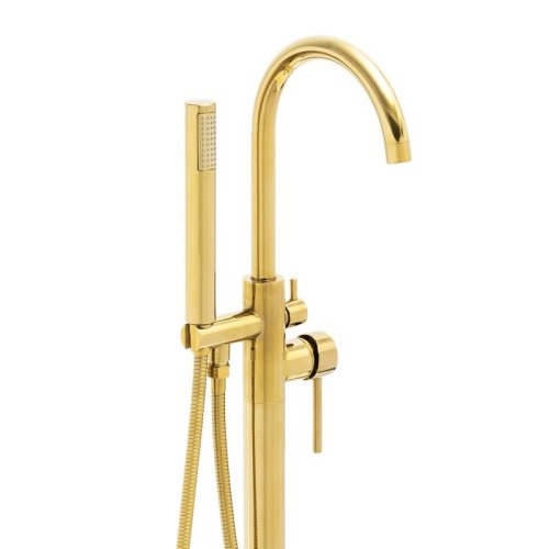 Змішувач для ванни Yoka MONTE GOLD золотий підлоговий