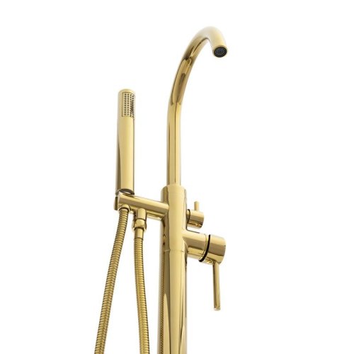 Змішувач для ванни Yoka MONTE GOLD золотий підлоговий