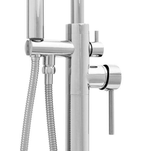 Смеситель для ванны Yoka MONTE CHROM хром напольный