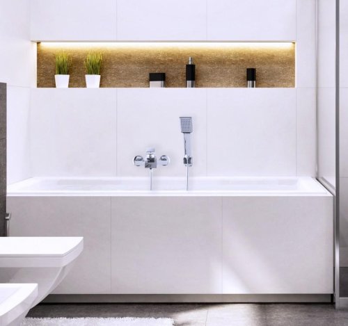 Смеситель для ванны и душа Yoka TALEA CHROM