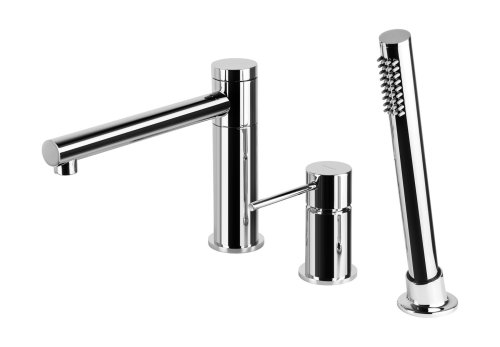 Смеситель для ванны Corsan LUGO CHROME хром на борт ванны