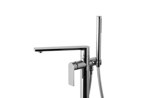 Смеситель для ванны Corsan TRINO CHROME хром напольный