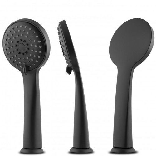 Смеситель для ванны Yoka SAMA 3 BLACK трехкомпонентный на борт ванны