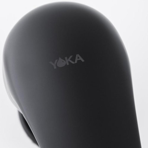 Смеситель для ванны Yoka SAMA 3 BLACK трехкомпонентный на борт ванны