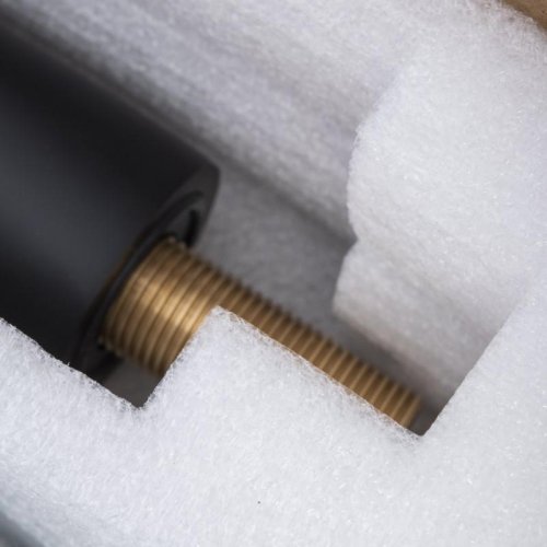 Смеситель для ванны Yoka SAMA 3 BLACK трехкомпонентный на борт ванны