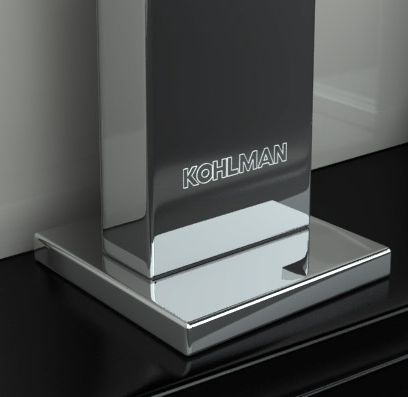 Смеситель для ванны KOHLMAN NEXEN CHROME на борт ванны