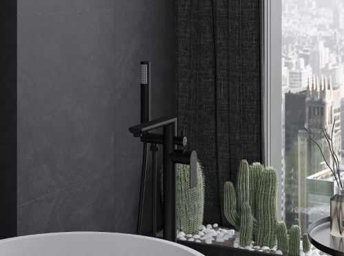 Змішувач для ванни MEXEN LEDA BLACK