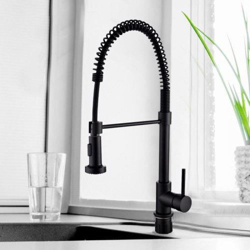 Змішувач для кухні Yoka ADERA BLACK чорний