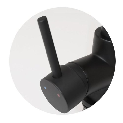 Змішувач для кухні Yoka ADERA BLACK чорний