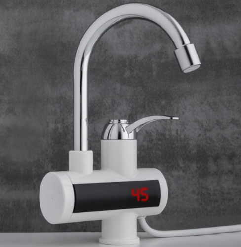 Смеситель для кухни Yoka HITEO CHROM электический