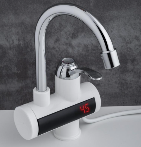 Смеситель для кухни Yoka HITEO CHROM электический