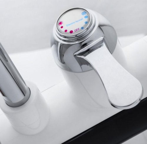 Смеситель для кухни Yoka HITEO CHROM электический