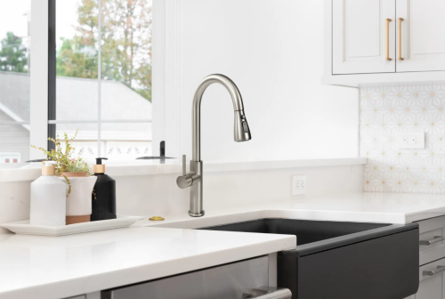 Смеситель для кухни REA NEST NIKIEL BRUSHED