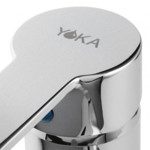 Смеситель для раковины (умывальника) Yoka OSLO CHROM хром высокий