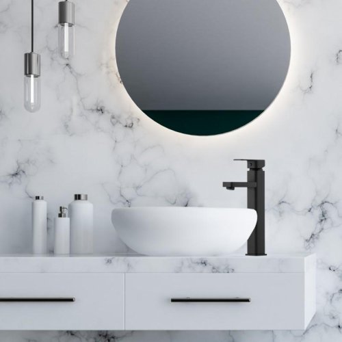 Змішувач для раковини (умивальника) Yoka SETO 36 BLACK