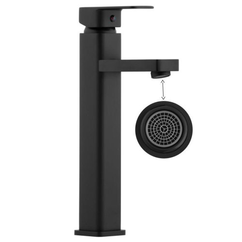 Змішувач для раковини (умивальника) Yoka SETO 36 BLACK