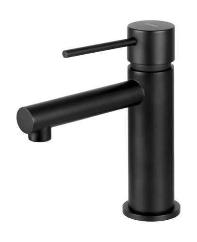 Смеситель для раковины (умывальника) Corsan LUGO BLACK MATчерный низкий