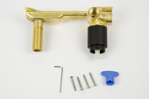 Смеситель для раковини (умывальника) скрытого монтажа Corsan LUGO BLACK MATT