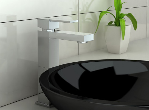 Смеситель для раковины (умывальника) KOHLMAN EXCELENT CHROME высокий