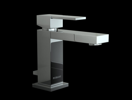 Смеситель для раковины (умывальника) KOHLMAN EXCELENT CHROME низкий