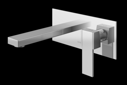 Змішувач для раковини (умивальника) KOHLMAN EXCELENT 01 CHROME + BOX прихованого монтажу